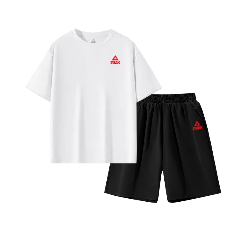 Детский спортивный костюм PEAK White/PK Small Logo