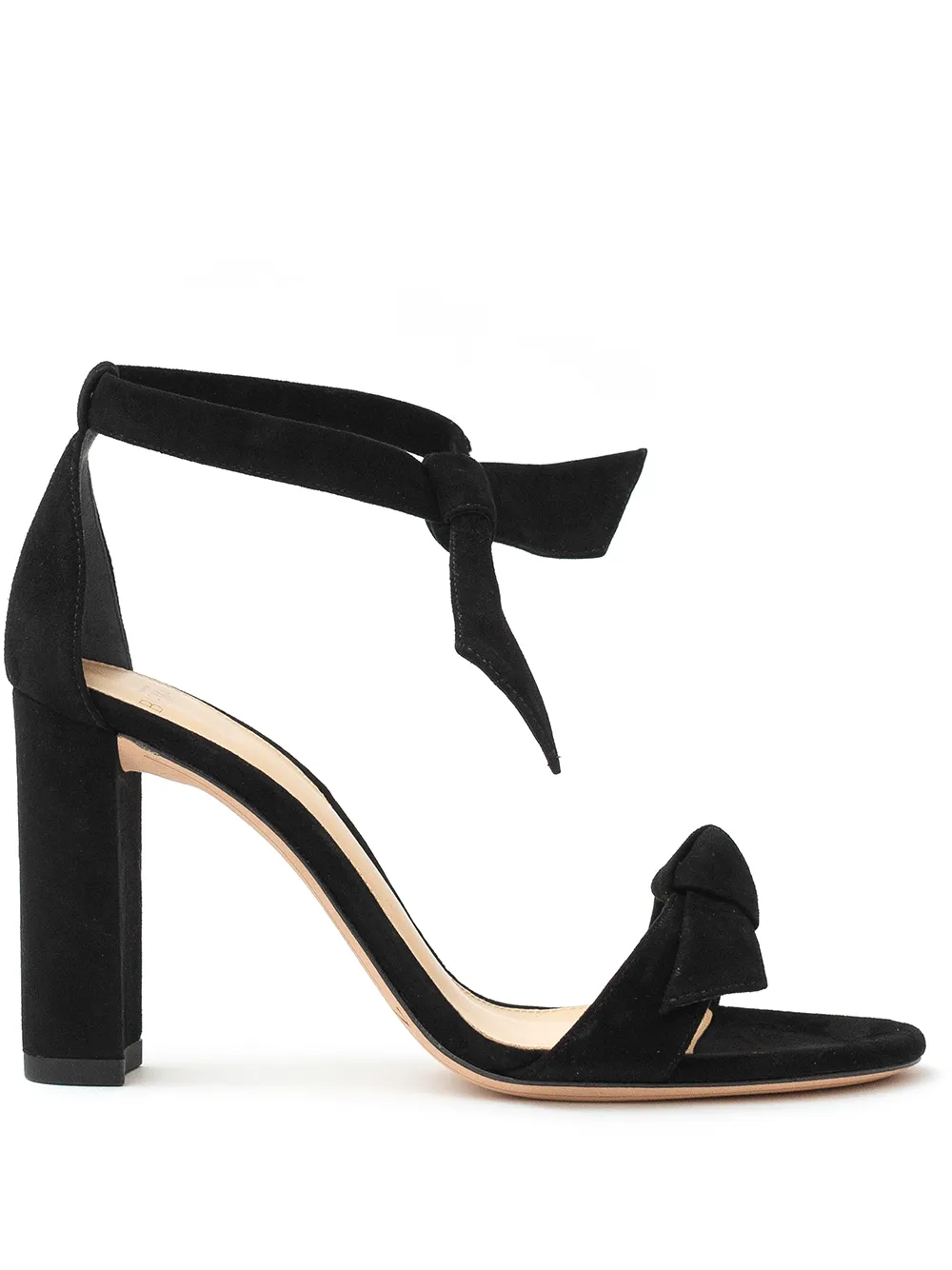 Босоножки Clarita 90 с завязками Alexandre Birman, черный