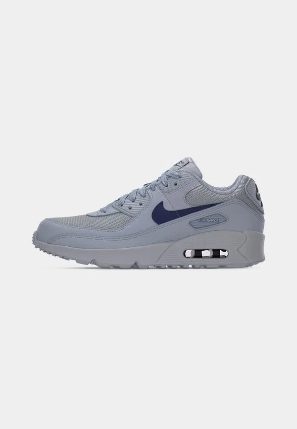 Кроссовки air max 90 Nike Sportswear, Wolf Grey/Midnight Navy — фото 2
