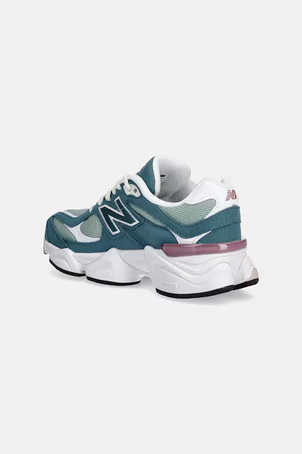 Кроссовки детские 9060 New Balance, бирюзовый — фото 3