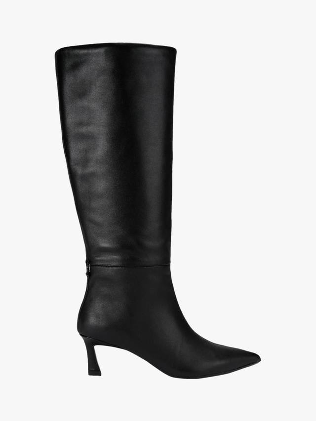 Кожаные ботинки Stark до колена KG Kurt Geiger, Black
