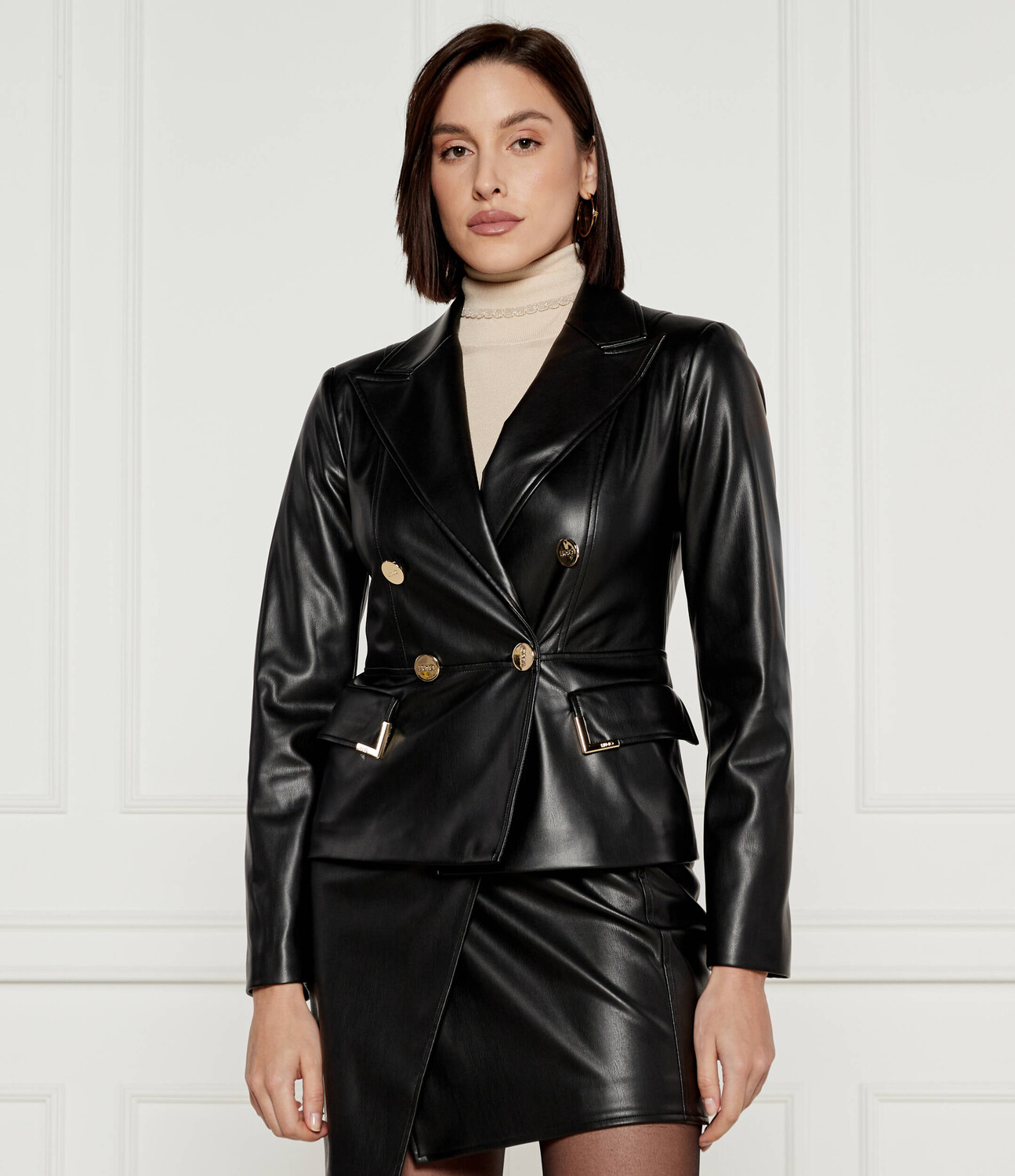 

Блейзер Liu Jo Slim Fit, черный