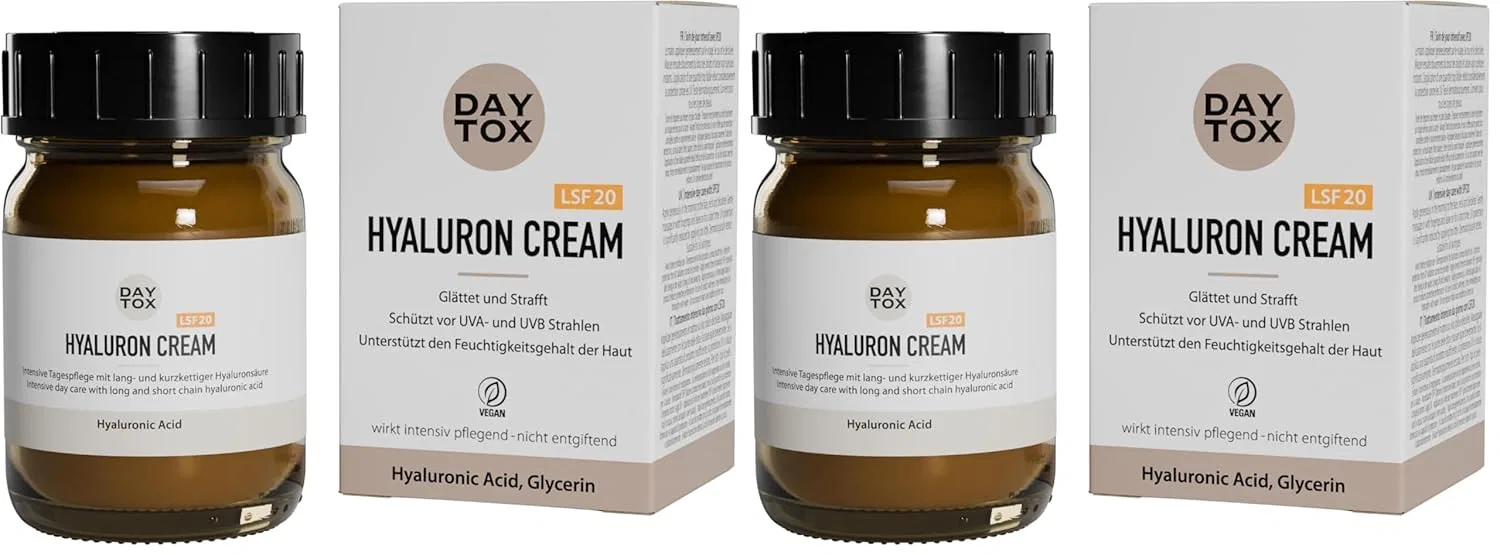 Дневной крем для лица DAYTOX с SPF 20 и гиалуроновой кислотой Daytox