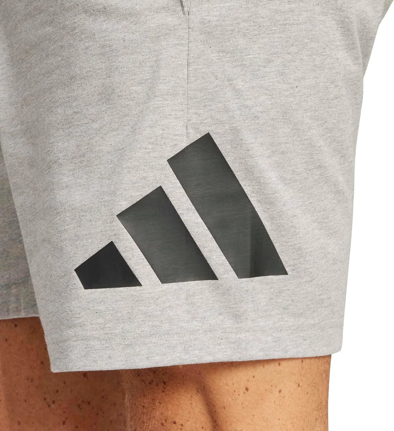 Шорты для активного отдыха adidas, цвет Medium Grey Heather/Black — фото 4