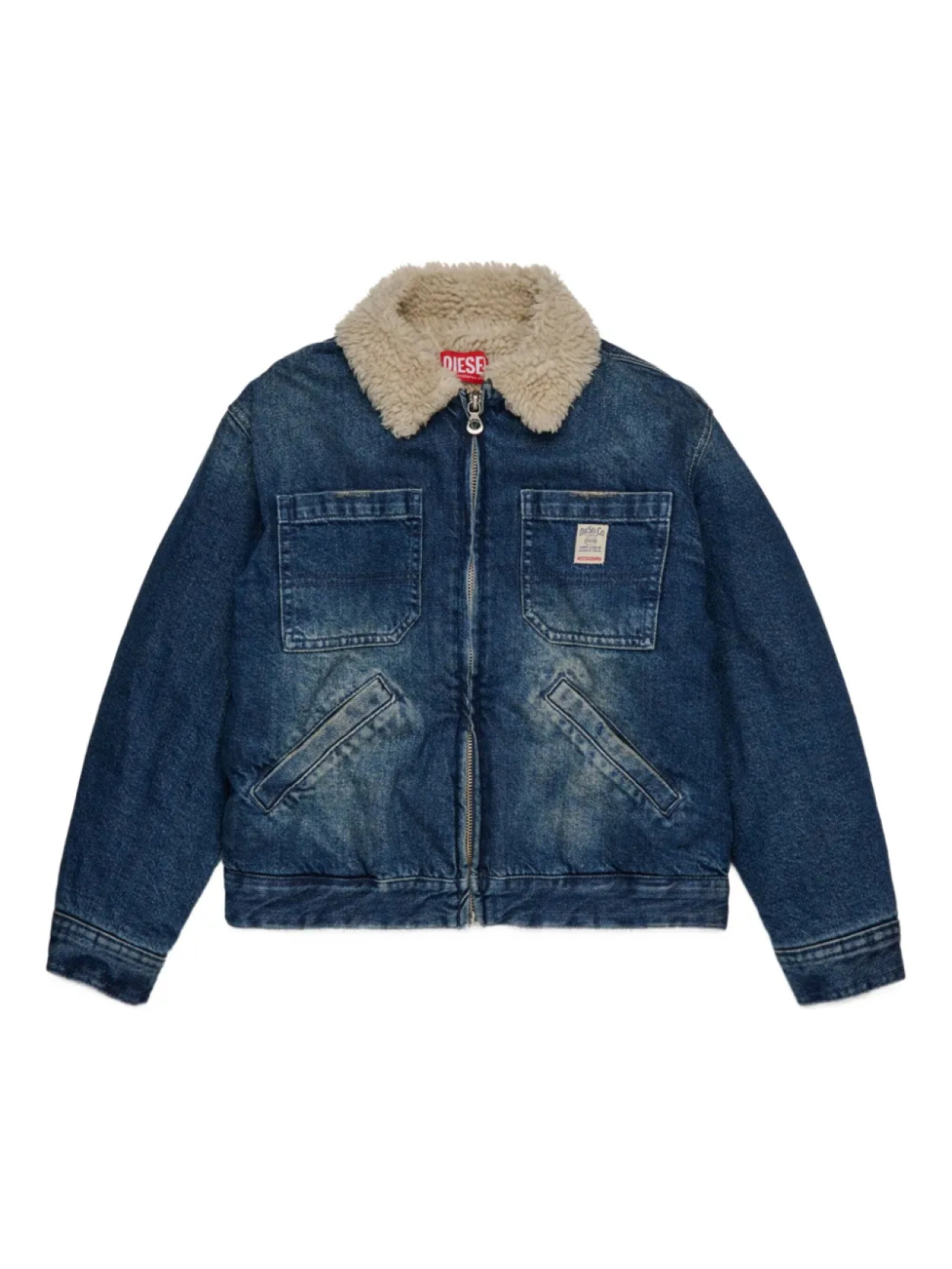 

Diesel Kids куртка Jomox-Fur, синий
