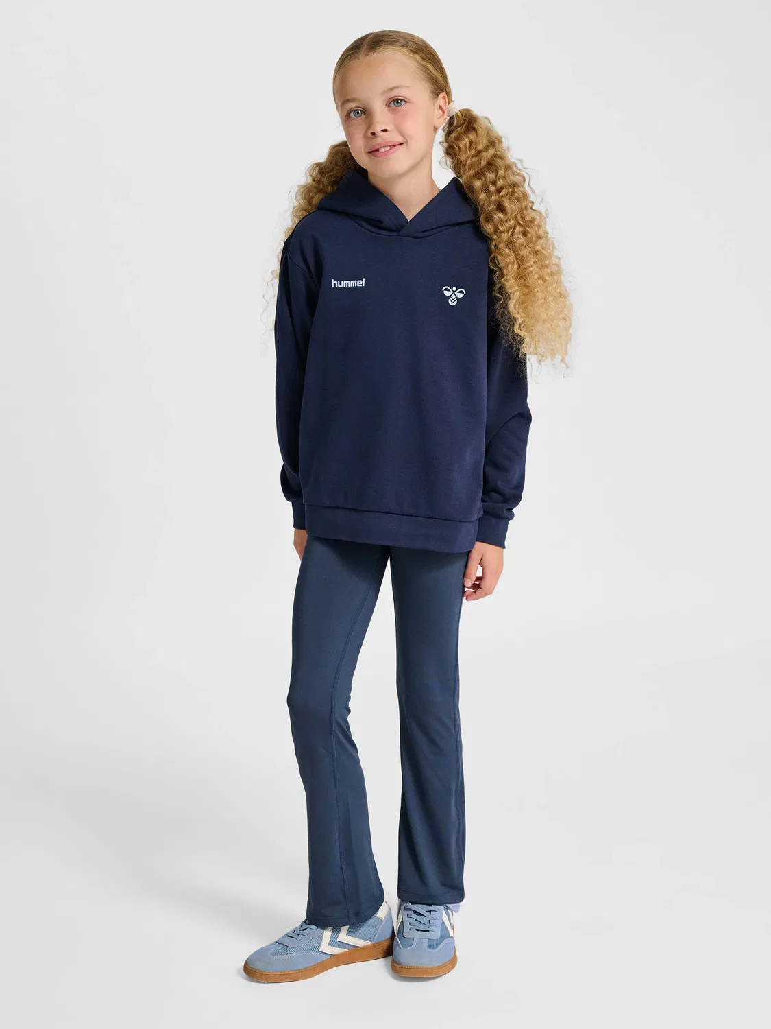 Капюшон худи с графическим принтом Hummel, dress blues — фото 3