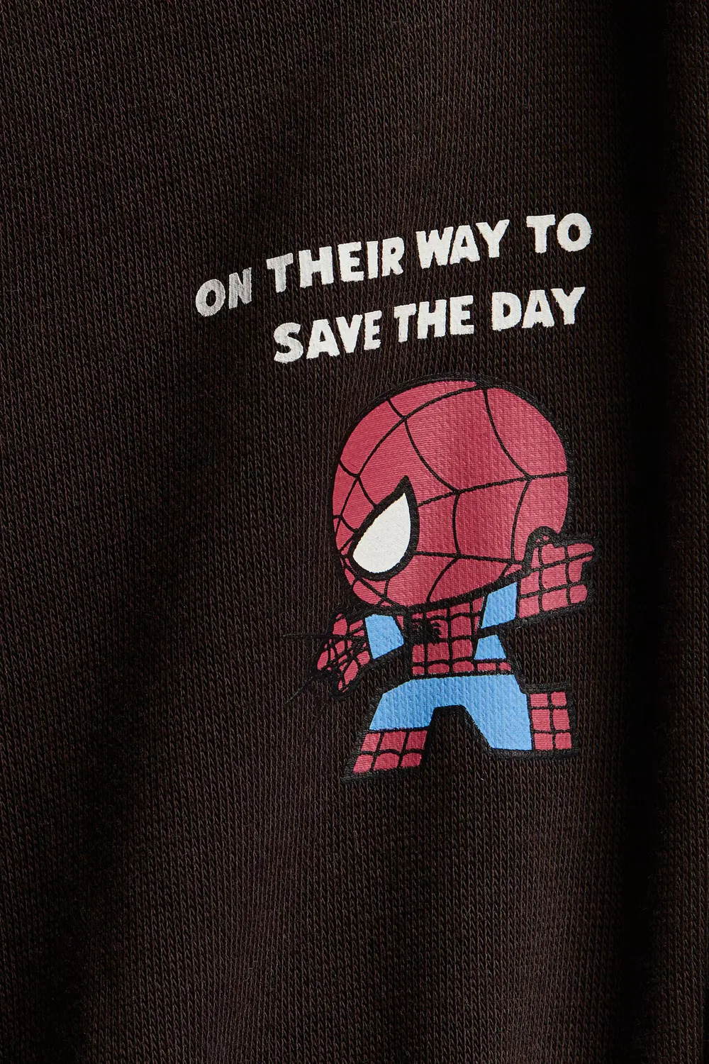 Комплект из двух толстовок с принтом H&M, Dunkelbraun/Marvel Comics — фото 2