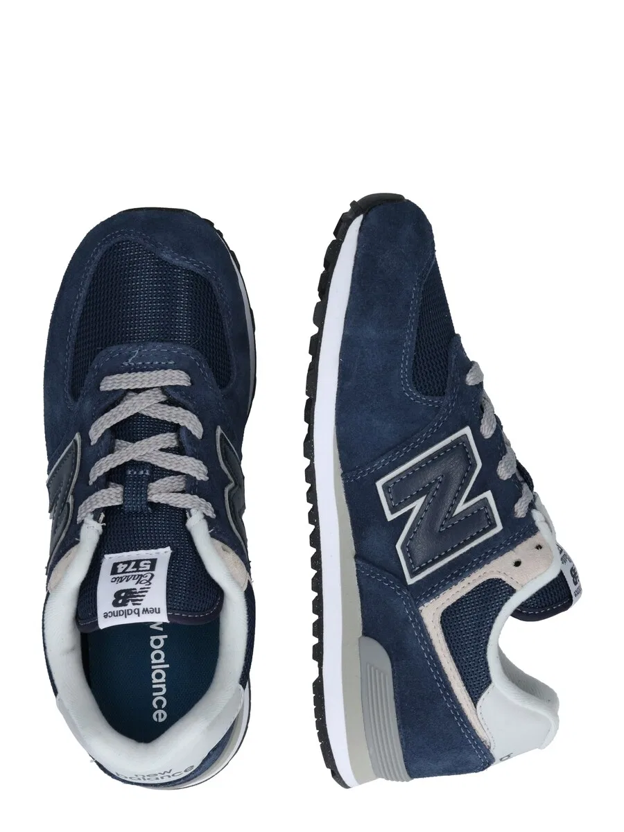 Кроссовки New Balance '574' в цвете Marine Blue — фото 2