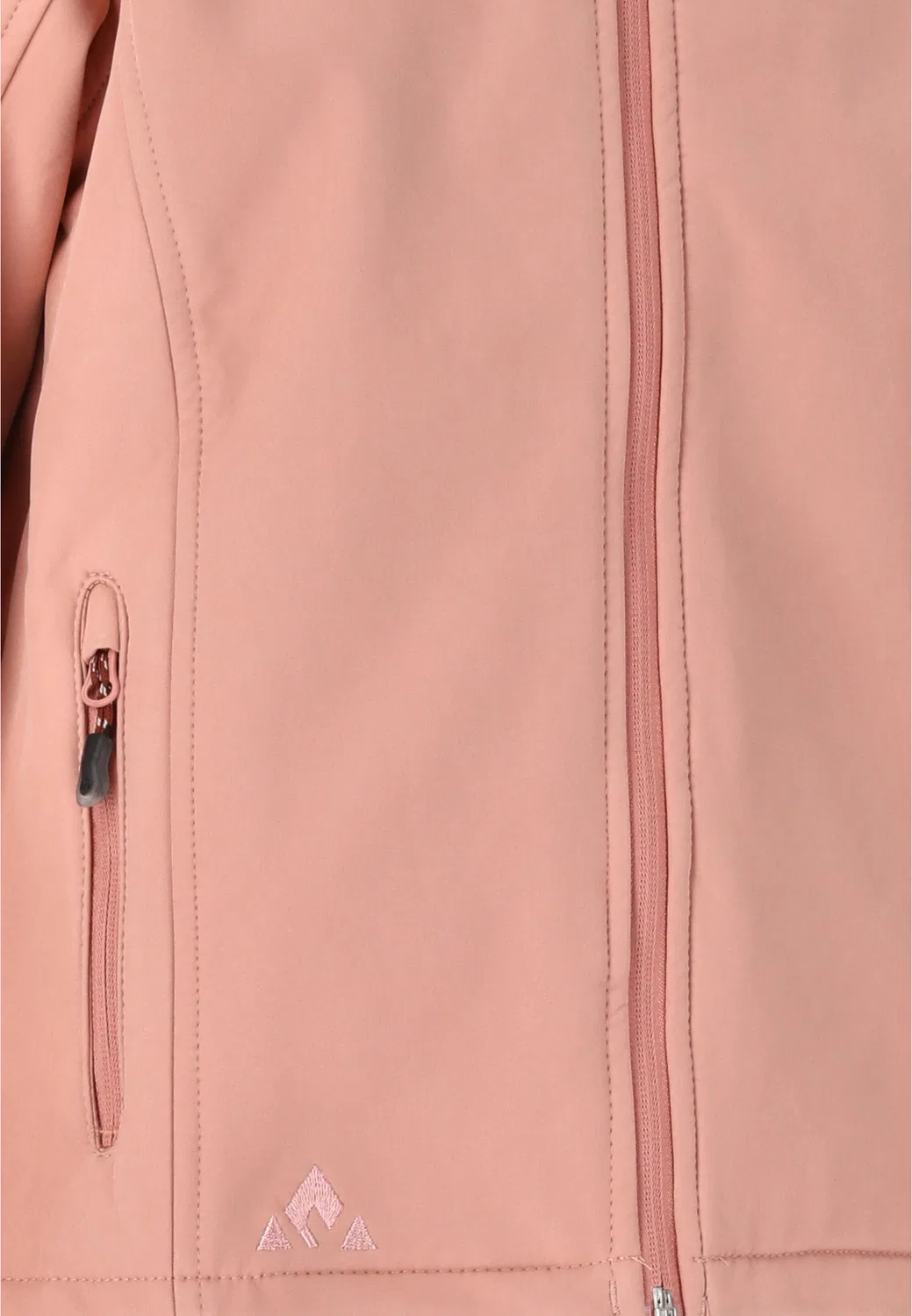 Детская ветрозащитная куртка Covina junior Whistler, Rosa — фото 3