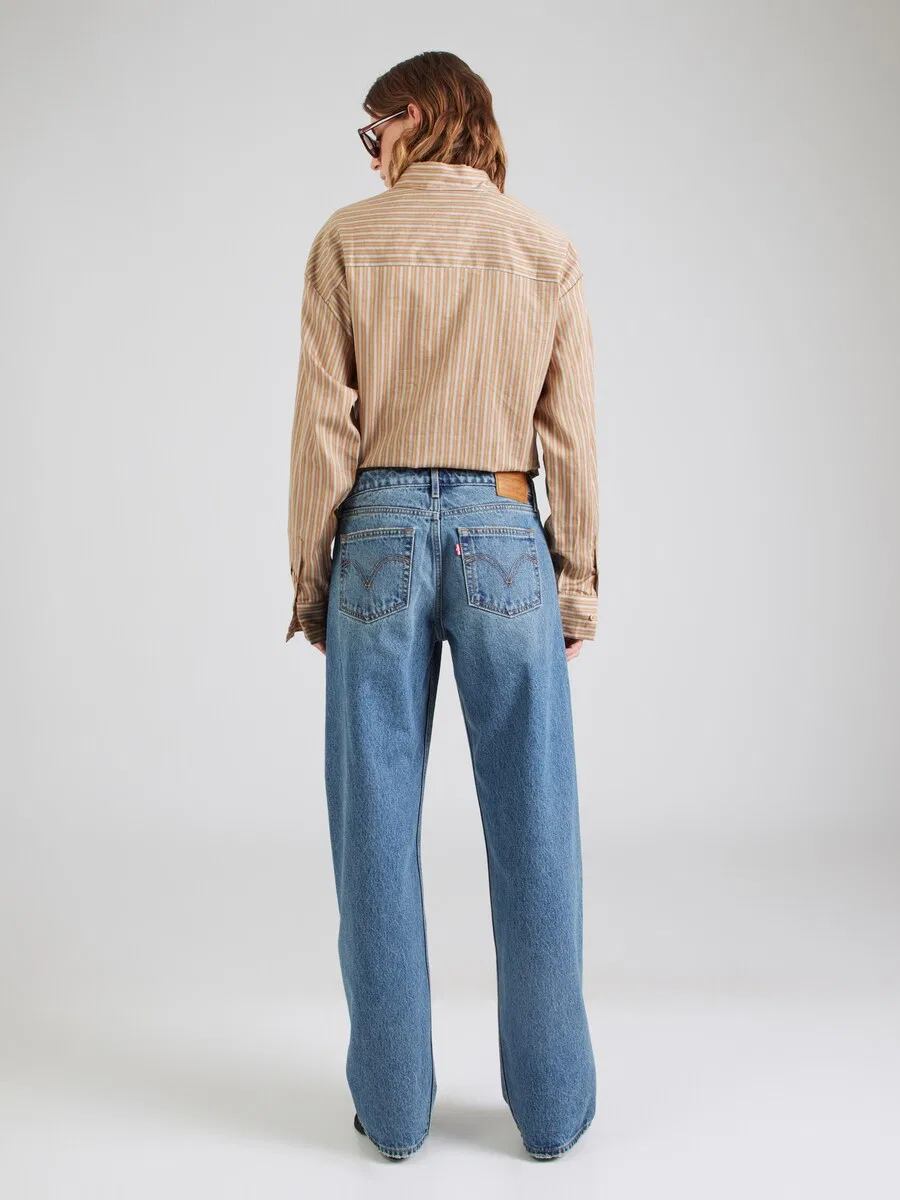 Джинсы LEVI'S Regular 'LOW LOOSE' синего цвета — фото 4