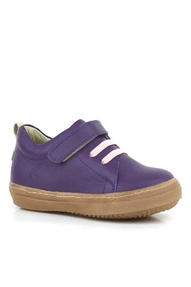 Детские туфли для девочек с ортопедической подошвой Hapshoe, Purple — фото 2