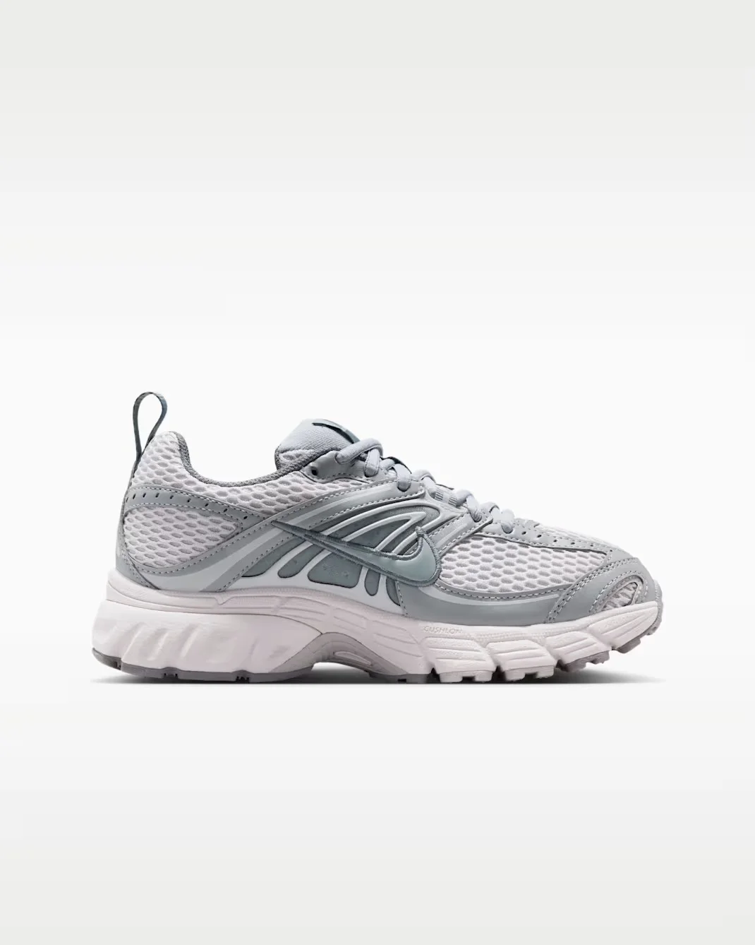 Кроссовки подростковые Nike Air Max Moto 2K, серый/белый — фото 2