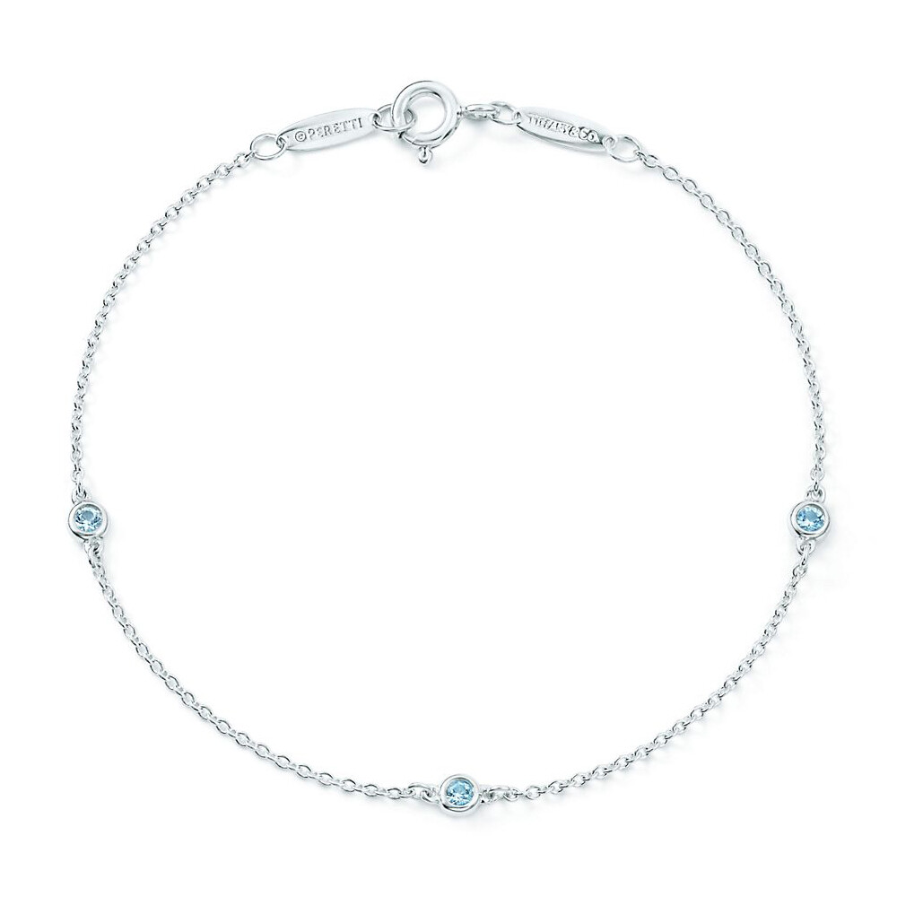 

Браслет Tiffany & Co. Elsa Peretti Color by the Yard, серебро