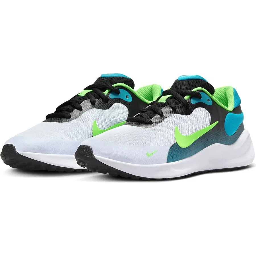 Детские кроссовки с шнуровкой Revolution 7 GS Nike, Черный