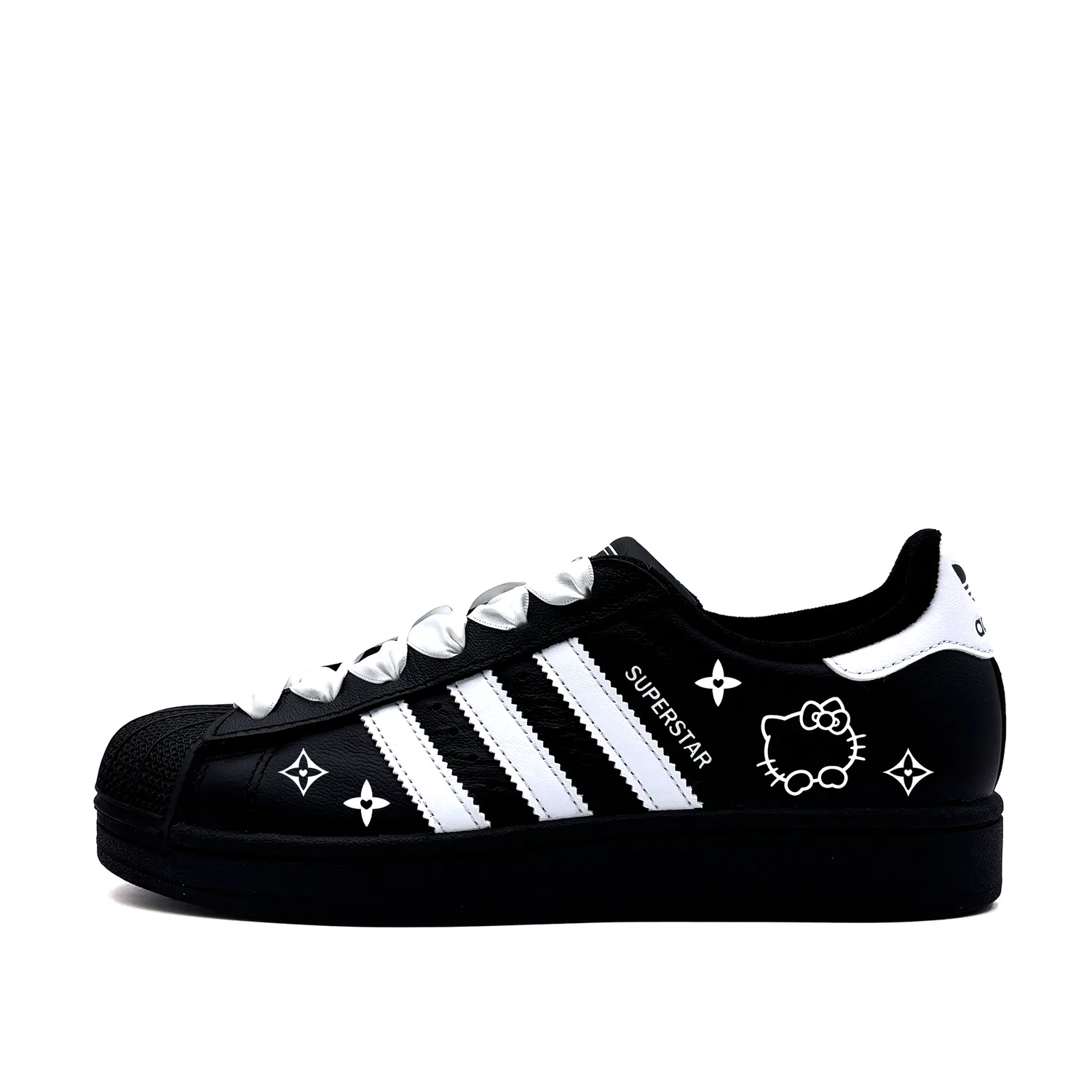 Детские кроссовки для скейтбординга Superstar 2, Adidas Originals, Black