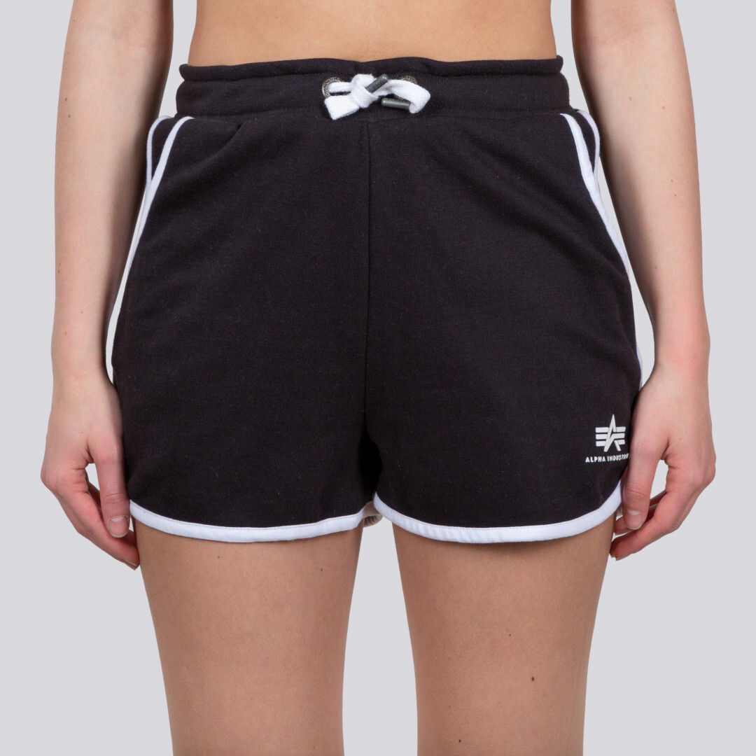 

Шорты Alpha Industries Contrast SL женские, черные
