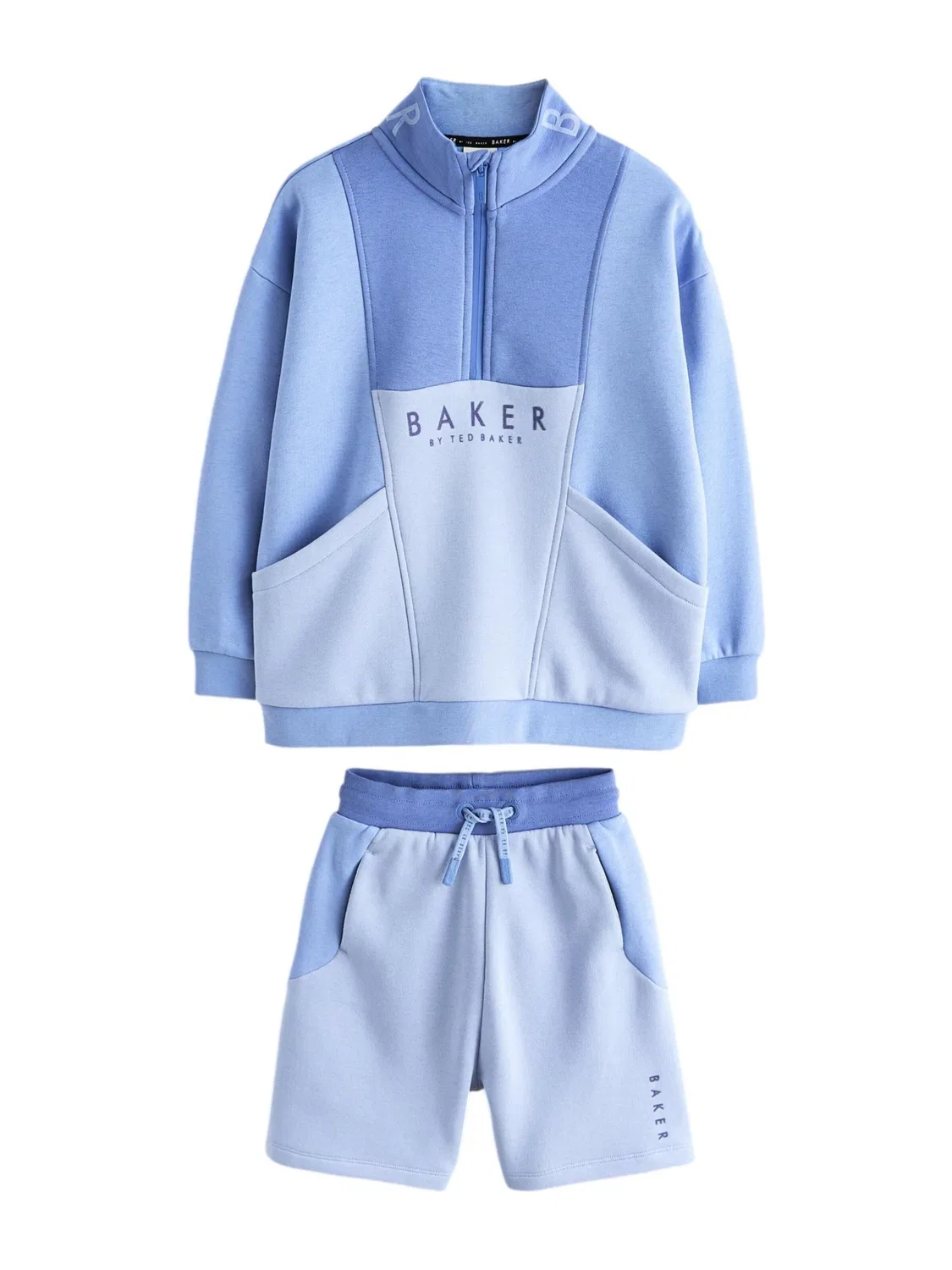 Комплект одежды Baker by Ted Baker в цветах: сапфировый небесно-голубой, светло-голубой