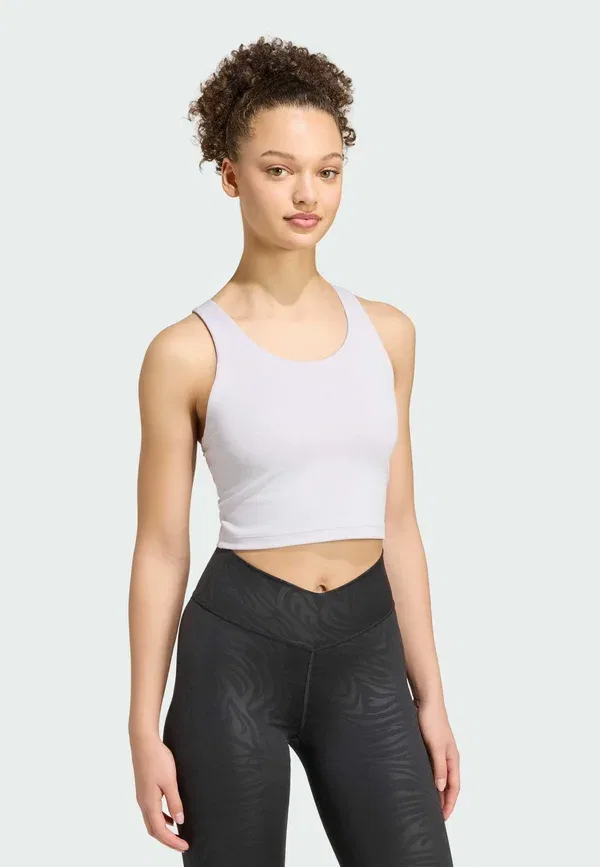Топ Adidas Performance, фиолетовый — фото 2