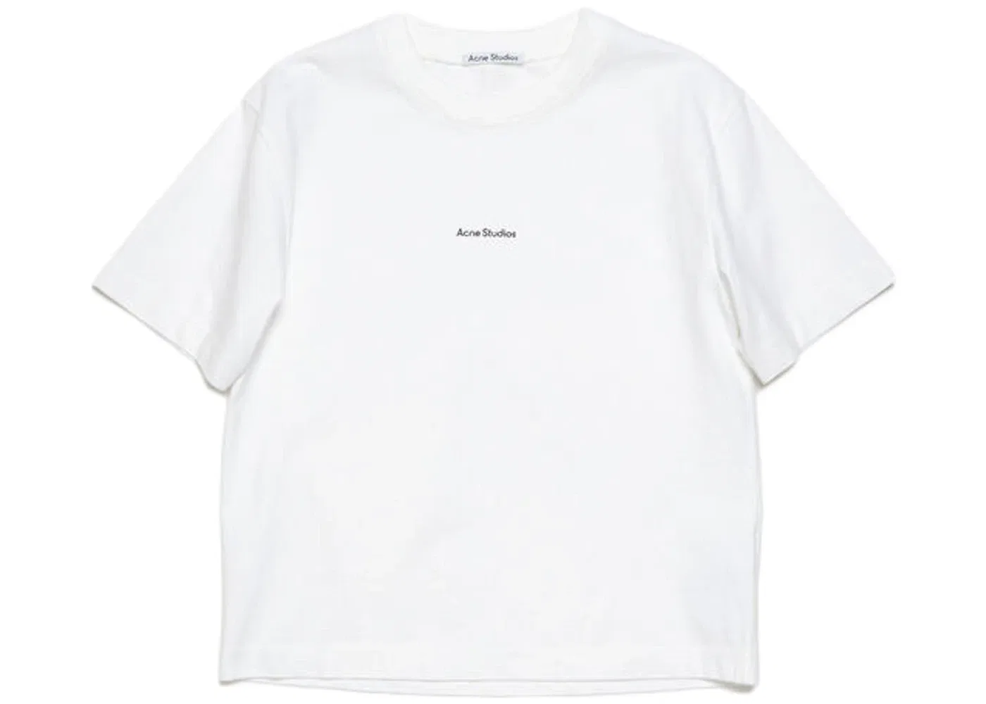 Женская футболка с принтом Acne Studios, Optic White