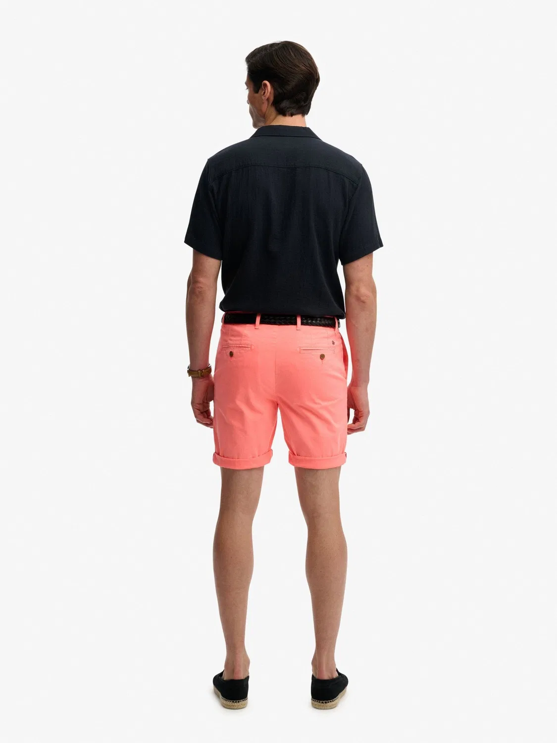 Шорты чинос Regular Fit Superdry, оранжевый — фото 2