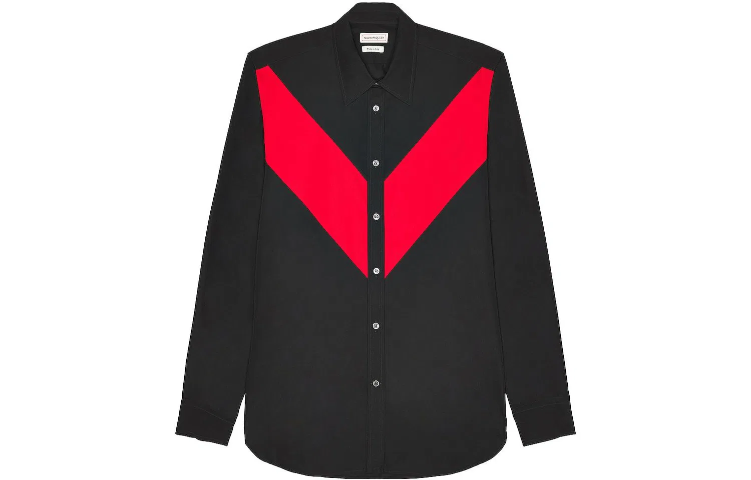 Мужская рубашка Alexander McQueen, Black