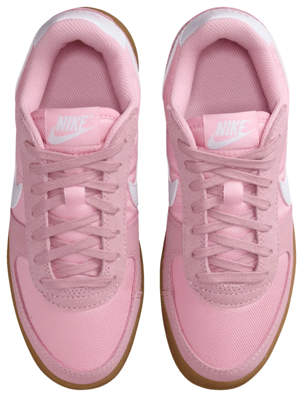 Кроссовки для мальчиков Field General Nike, цвет Med Soft Pink/White/Gum Lt Brown — фото 4