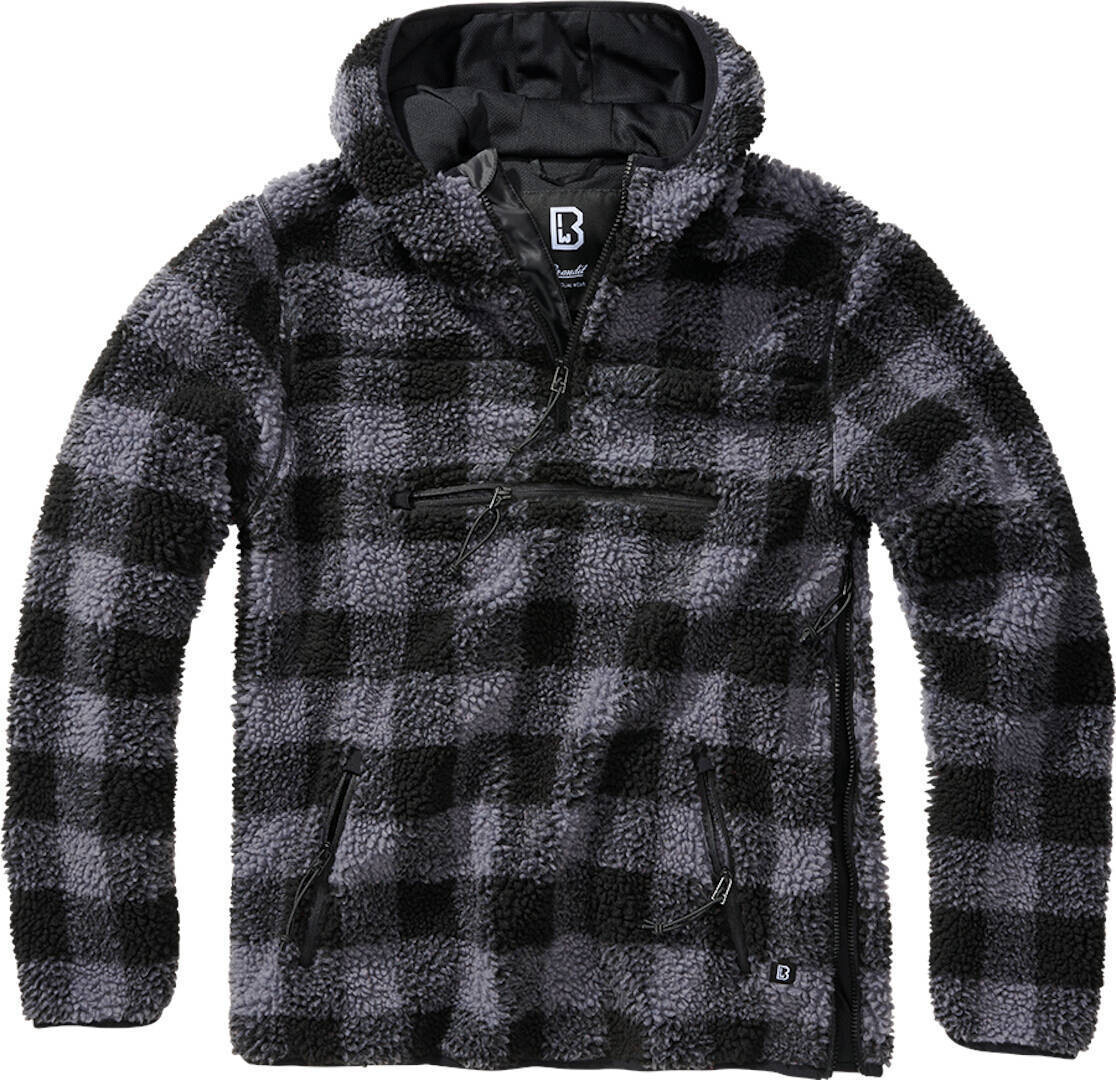 

Пуловер Brandit Teddyfleece Worker, серый