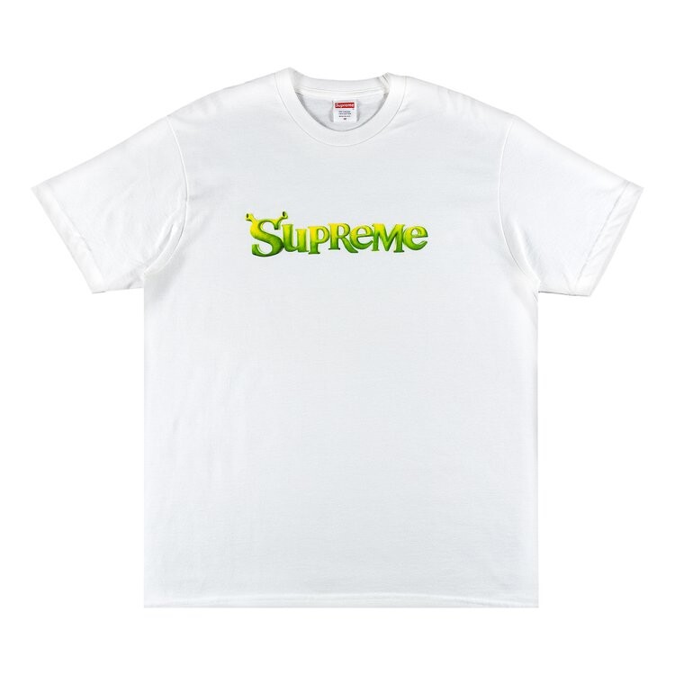 

Футболка Supreme Shrek Tee 'White', белый