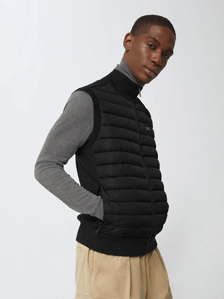 Жилет из шерсти, Hi-Bridge CANADA GOOSE, Black — фото 2