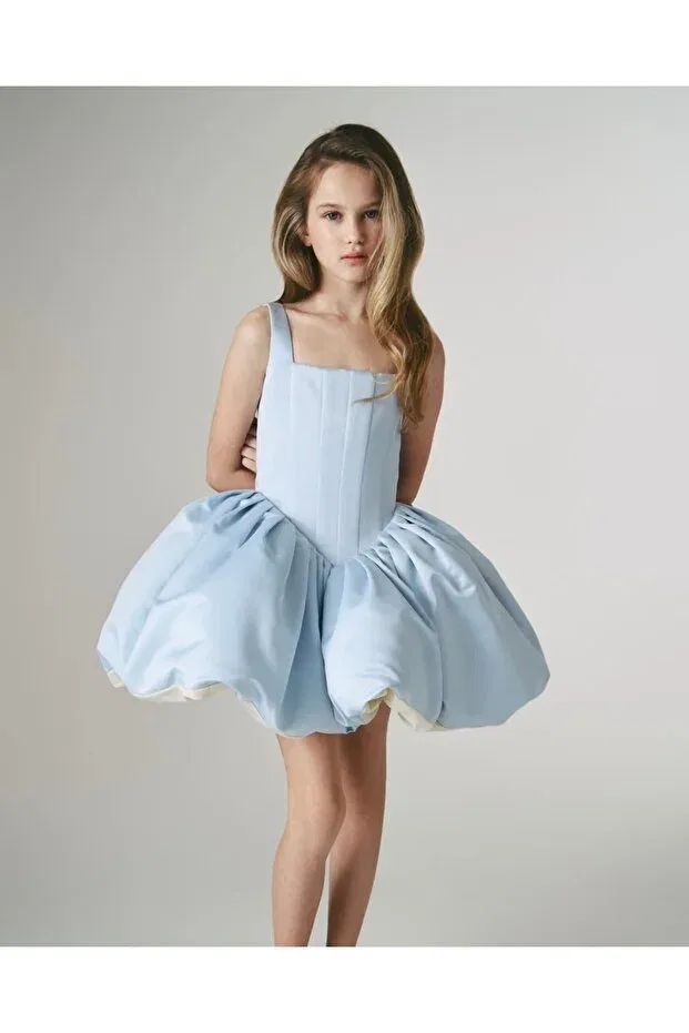 Детское платье для девочек с принтом Party Gnl Butik, Blue