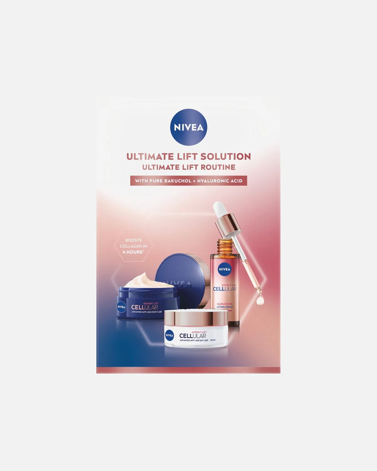 Набор для ухода за лицом, клеточный эксперт, филлеры для лифтинга Nivea, 1 Stück — фото 2