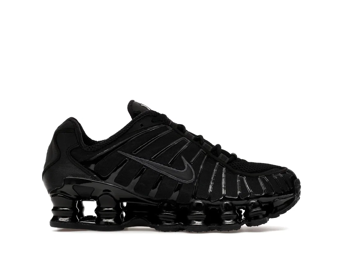 Детские кроссовки Lifestyle Nike Shox TL, Black/Metallic Hematite/Max Orange/Black