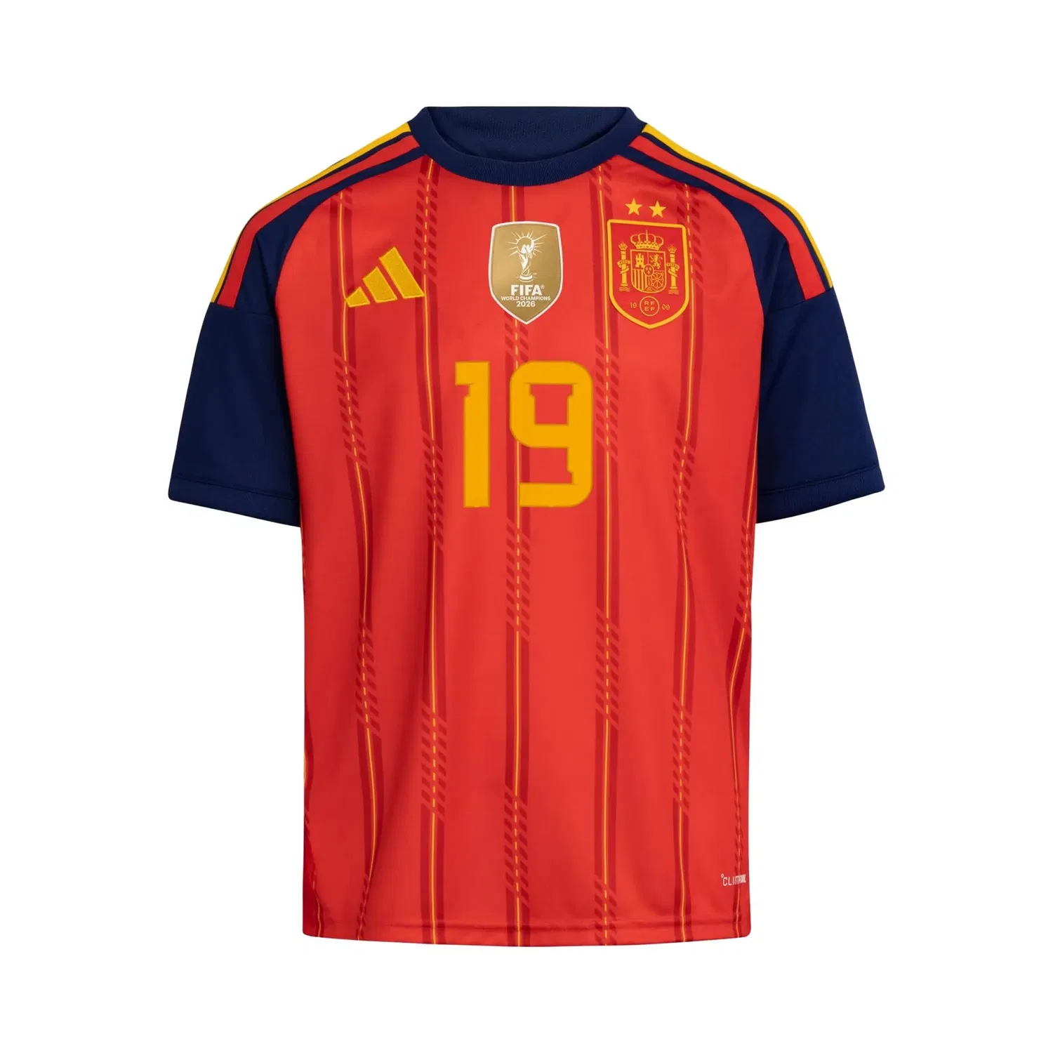 Футболка Adidas Spain 26 Home Winner Jersey Lamine Yamal GS, красный