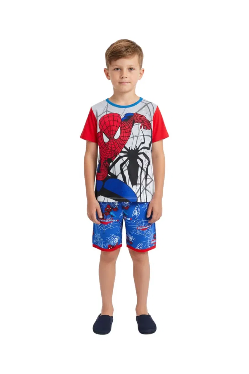 Комплект пижамы с принтом Spiderman Bidani, мультиколор