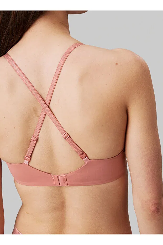 Женский бюстгальтер на косточках Calvin Klein, Dark Red — фото 3