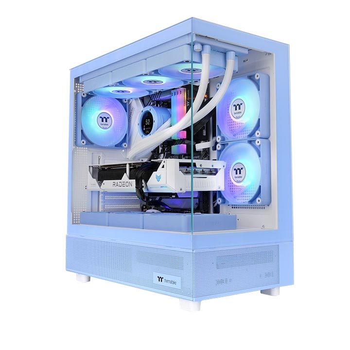 

Корпус Thermaltake View 270 TG ARGB, Mid Tower, голубой