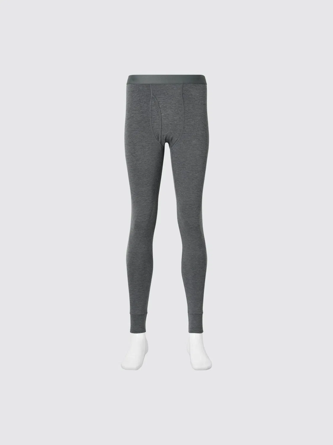 Термобелье HEATTECH ULTRA WARM облегающее Uniqlo, темно-серый