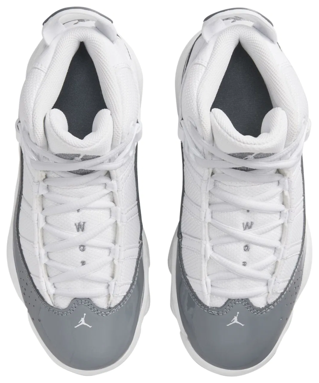 Кроссовки для мальчиков 6 Rings Jordan, цвет White/Cool Grey/White — фото 4