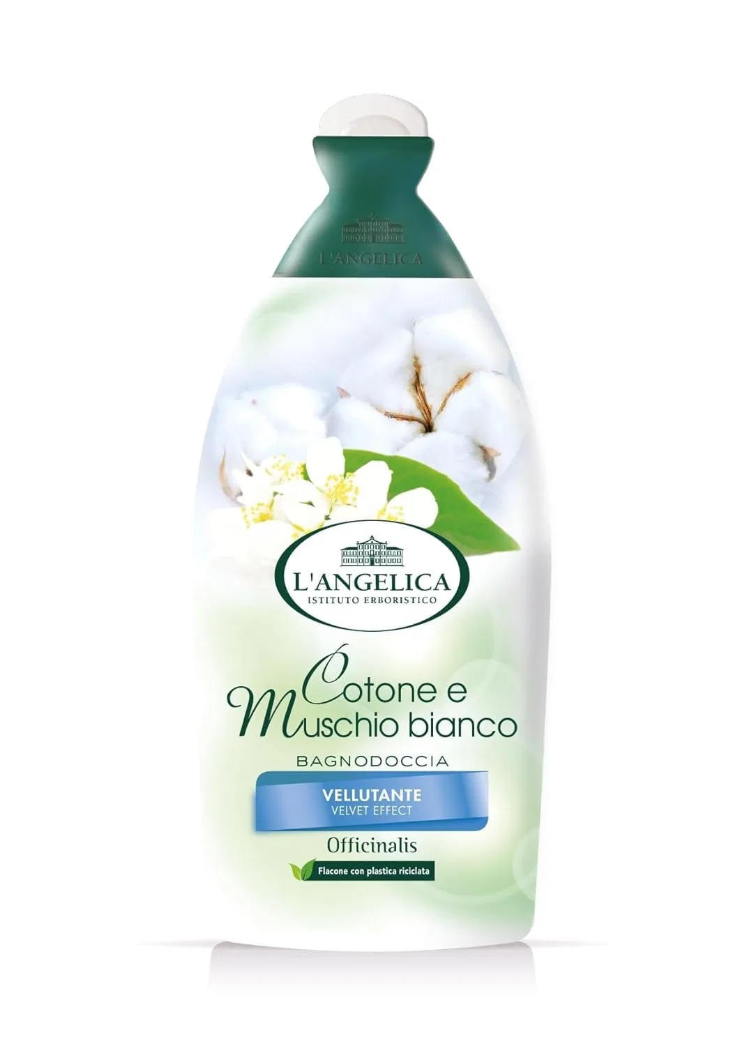 Гель для душа Velvety Cotton and White Musk, Italian Gourmet E.R., 10 x 500 мл — фото 2