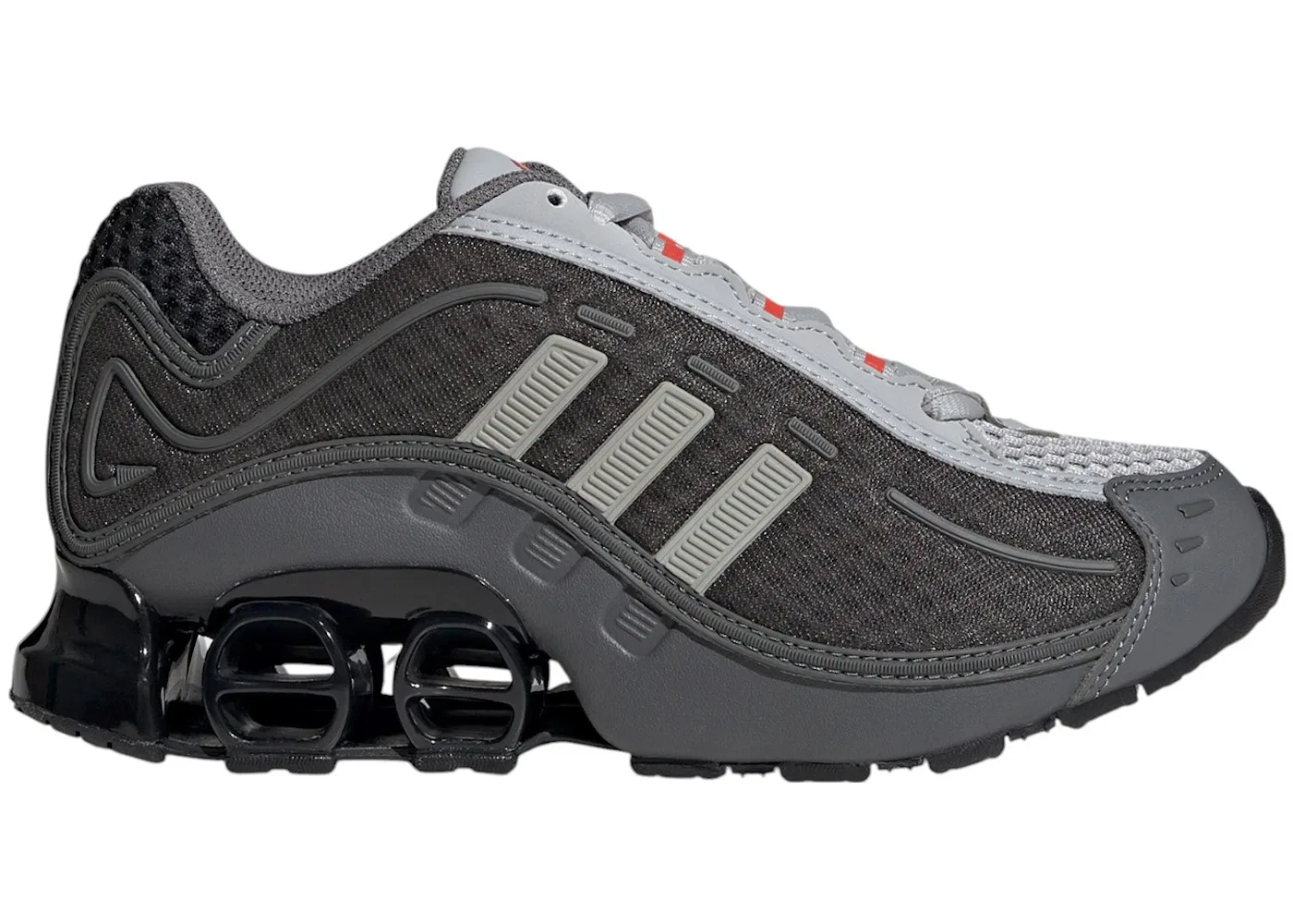 Детские кроссовки Lifestyle Grey Two/Grey Four/Bright Red Adidas Megaride O1, Grey Two/Grey Four/Bright Red