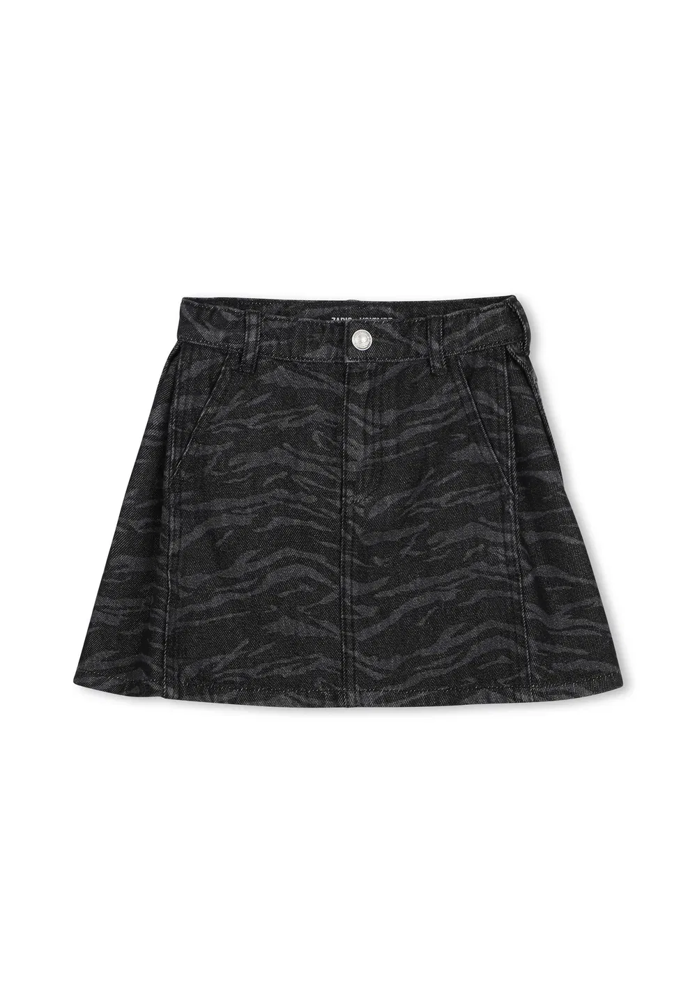 Jupe en denim - юбка А-силуэта Zadig & Voltaire, Denim Black