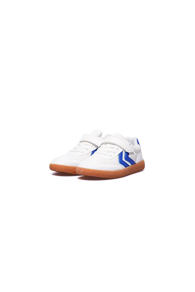 Детские кеды для девочек с принтом Hummel, White — фото 4