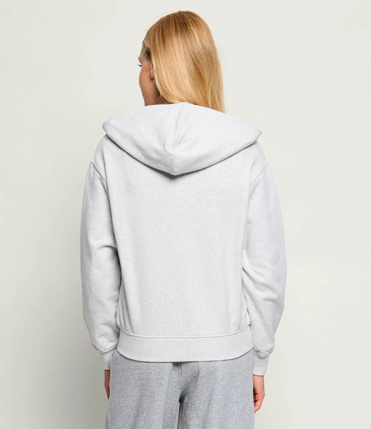 Худи свободного кроя Essential Tommy Hilfiger, Grigio — фото 3