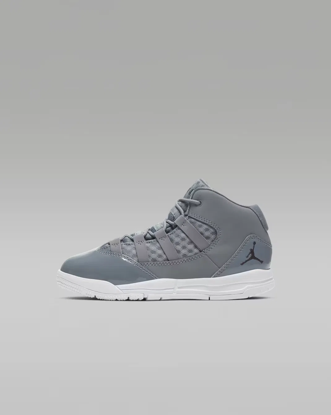 Детские кроссовки Jordan Max Aura, Cool Grey/White/Clear/Black