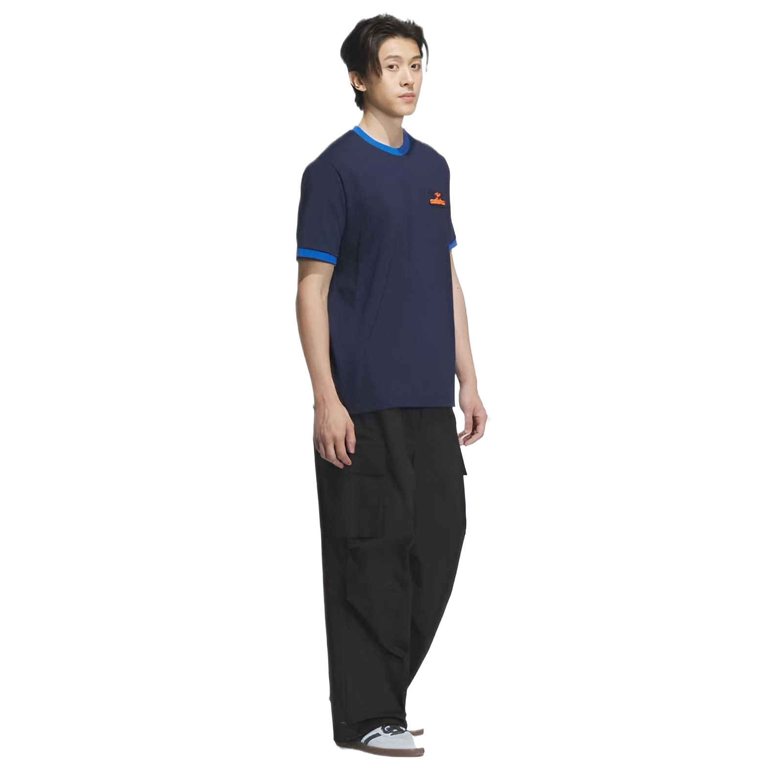 Adidas Originals Футболка Adizero Aruku SS25 мужская dark indigo — фото 4