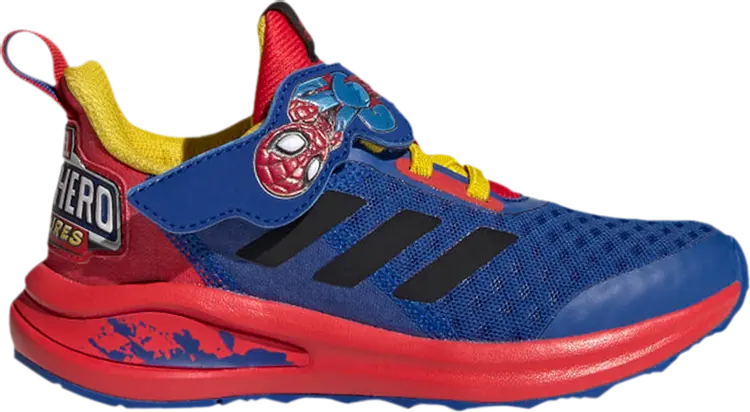 

Кроссовки Adidas Marvel x FortaRun J 'Spider Man', синий