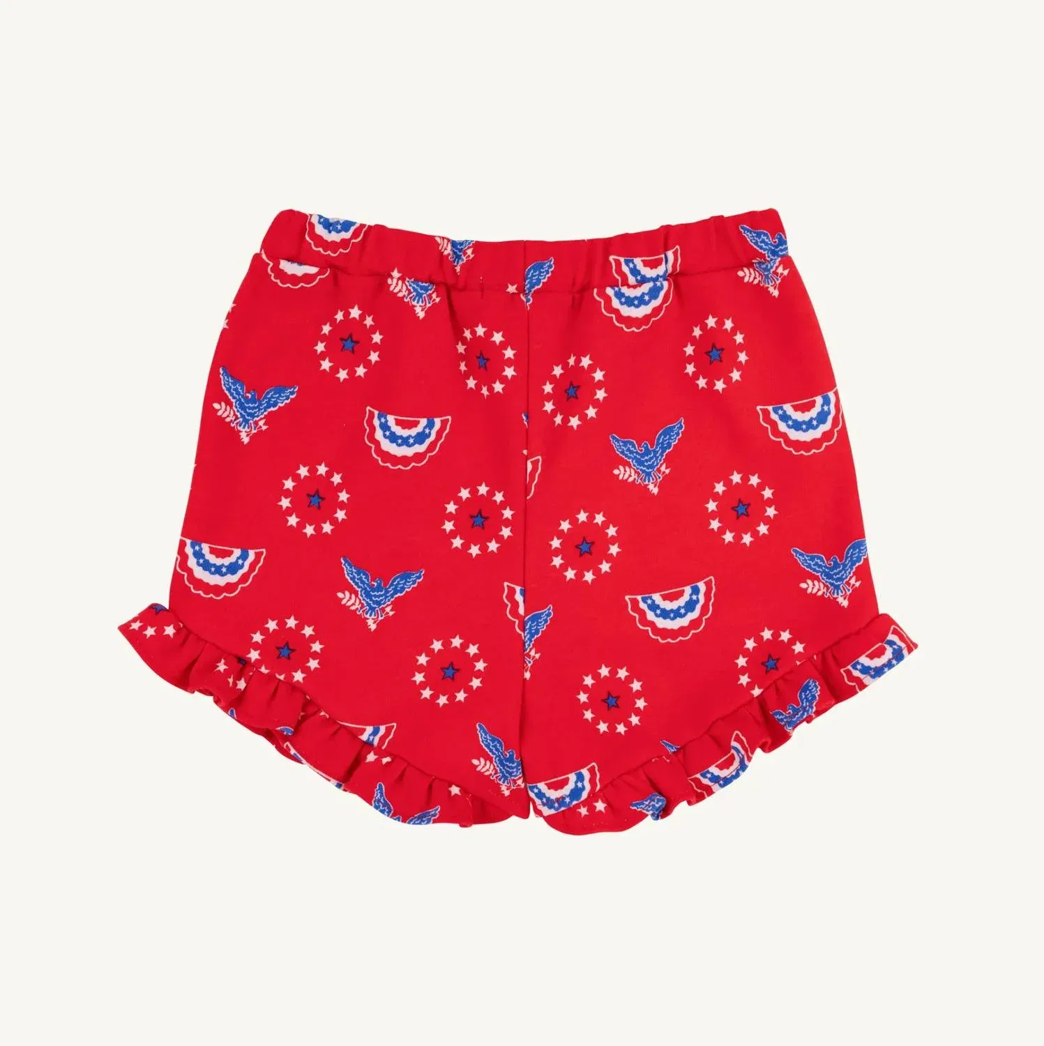 Детские шорты для девочек с принтом Shelby Anne Star Spangled Swag The Beaufort Bonnet Company, Star Spangled Swag — фото 2