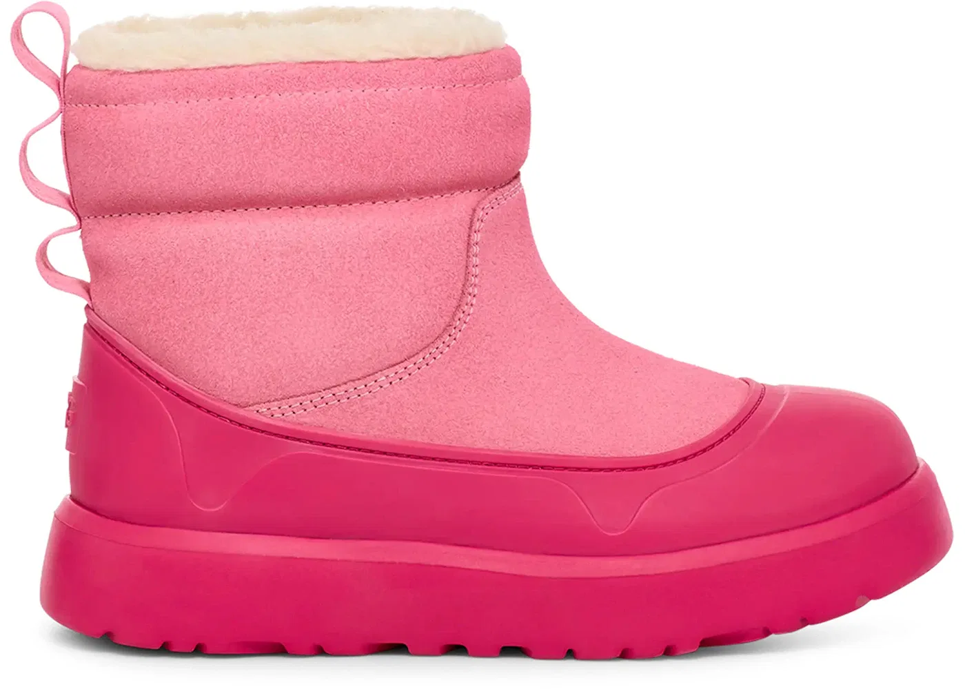 Детские ботинки с мехом Модель UGG Classic Mini Mod Boot UGG, Sachet Pink Berry