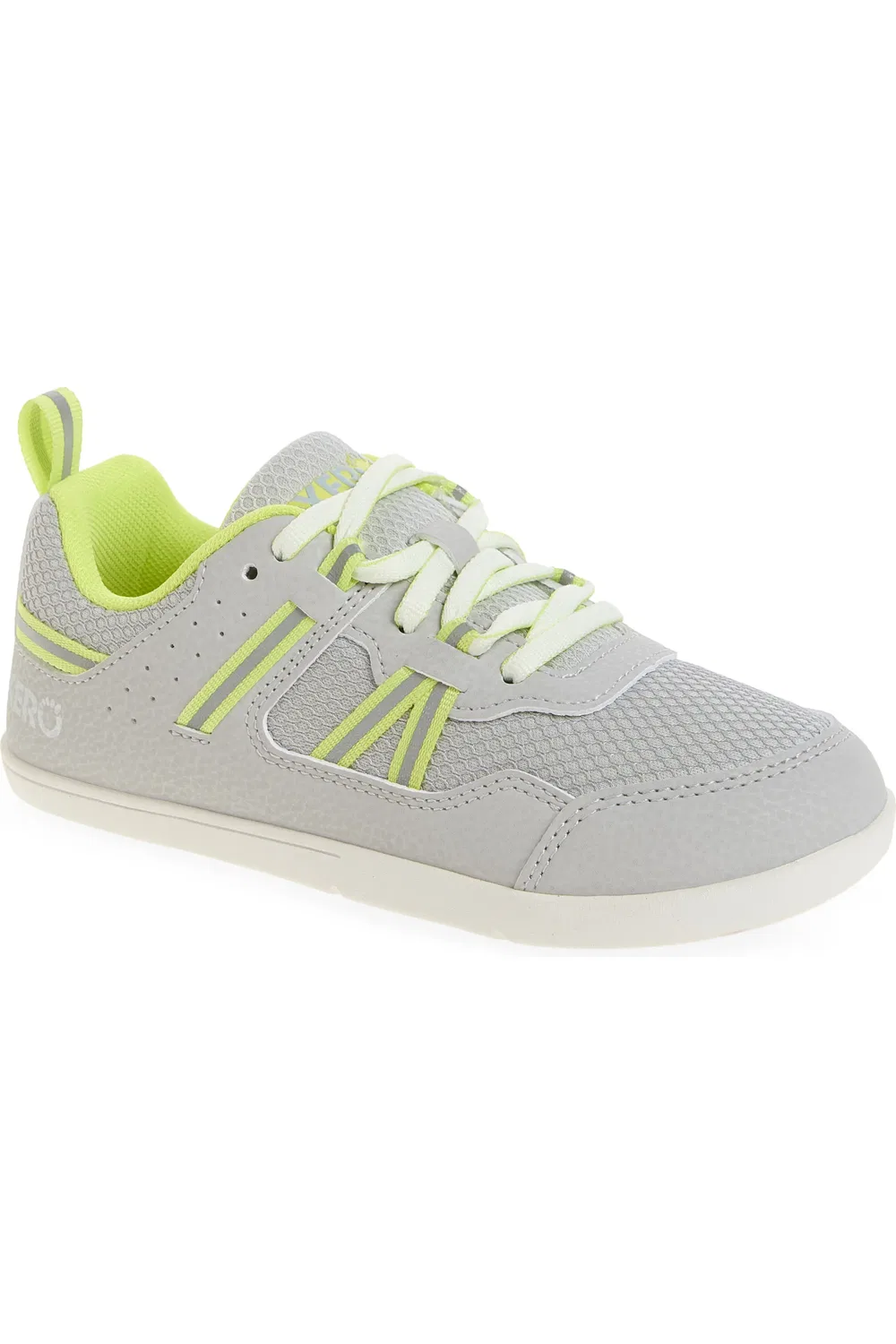 Детские кроссовки с нулевым перепадом Prio Xero Shoes, Lunar Rock/Sunny Lime