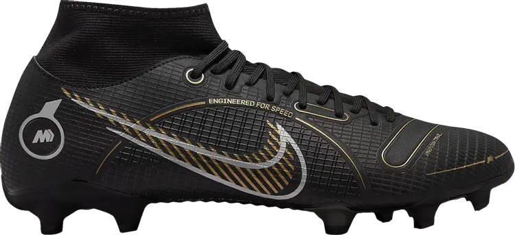 

Бутсы Nike Mercurial Superfly 8 Academy FG MG 'Shadow Pack', черный